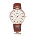 Cheap chinese watches brown belt leather custom watch dial band japan movt watch prices herren uhr